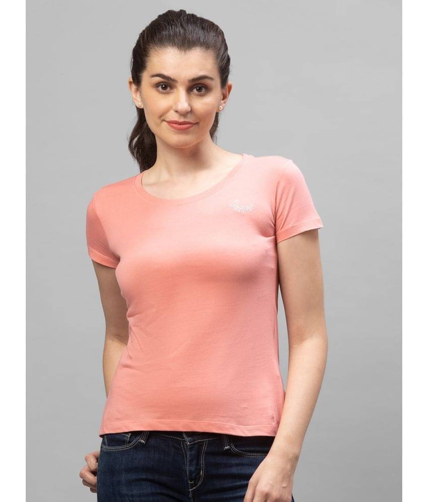 Globus - Pink Cotton Regular Fit Women's T-Shirt ( Pack of 1 )     			Globus - Pink Cotton Regular Fit Women's T-Shirt ( Pack of 1 )