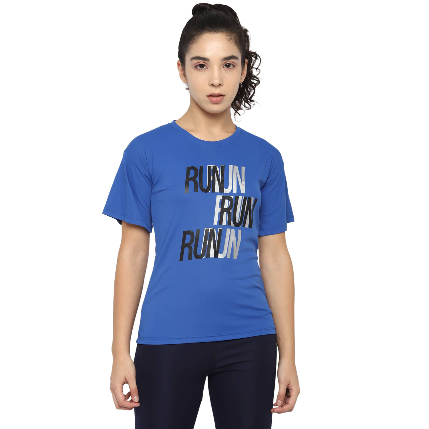     			OFF LIMITS Blue Polyester Tees - Single