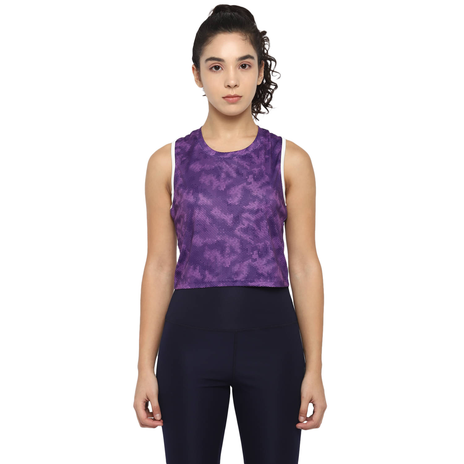     			OFF LIMITS Purple Polyester Tees - Single