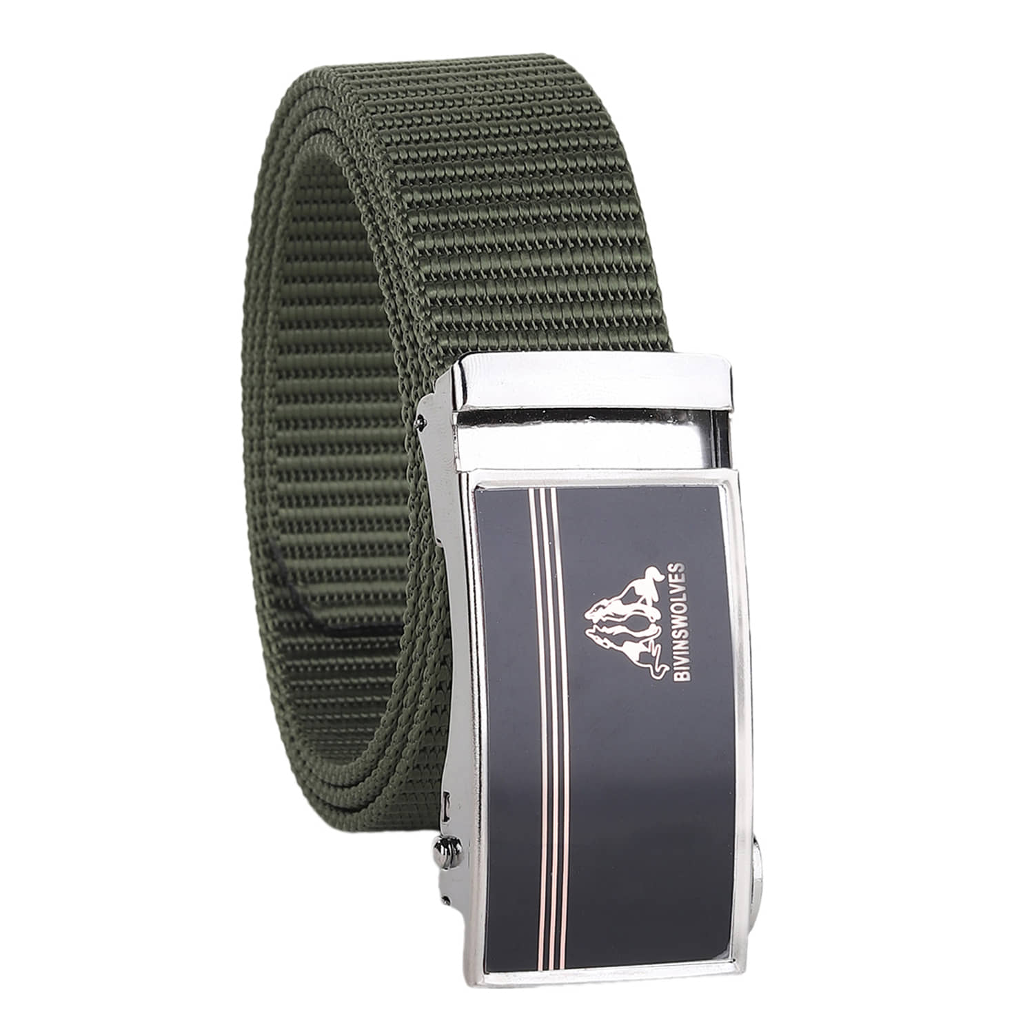 SILKSHOPPING - Nylon Men's Casual Belt ( Pack of 1 )