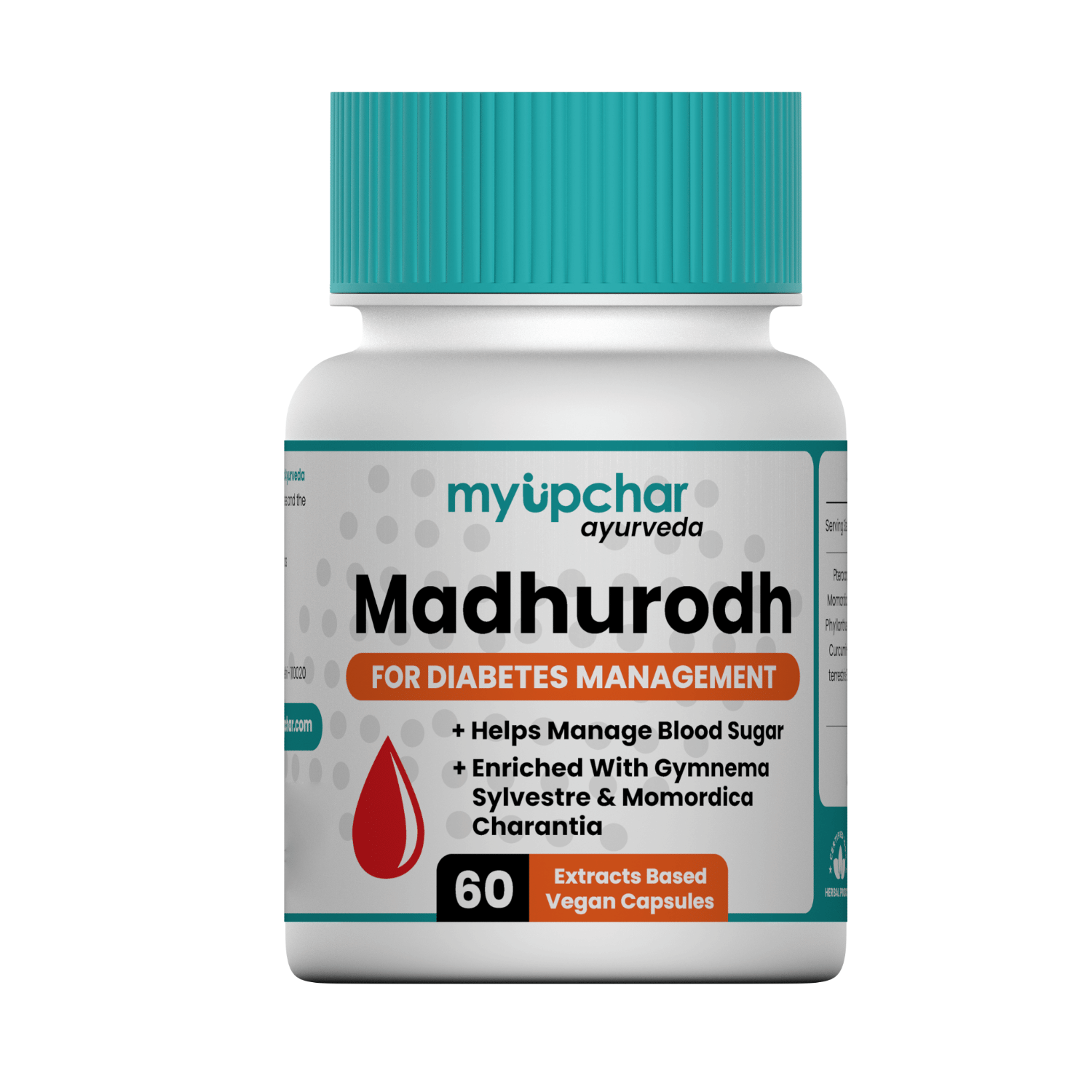     			myUpchar Ayurveda Madhurodh Capsule For Diabetes Management - 60 Capsules
