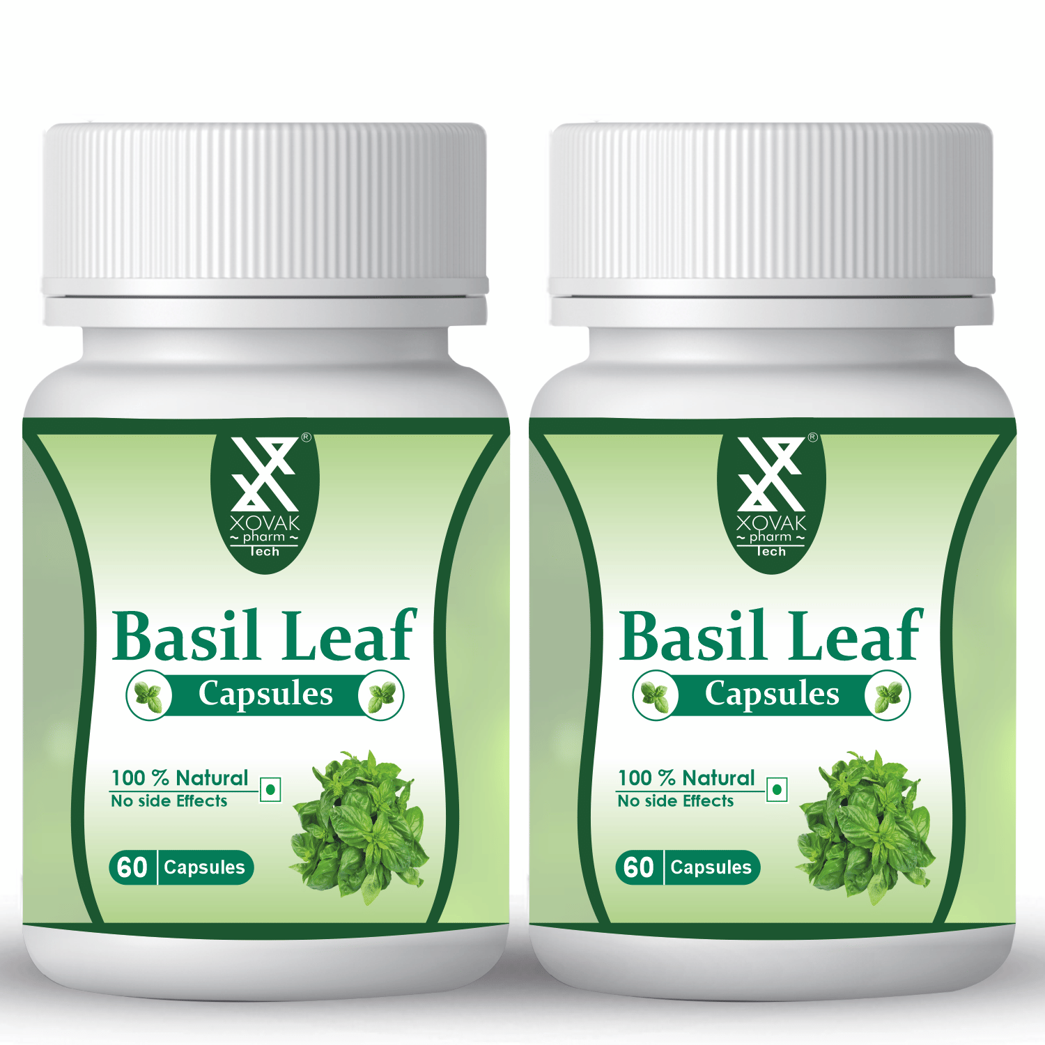     			Xovak Pharmtech Organic Basil Leaf Capsule 100 Gm Pack of 2