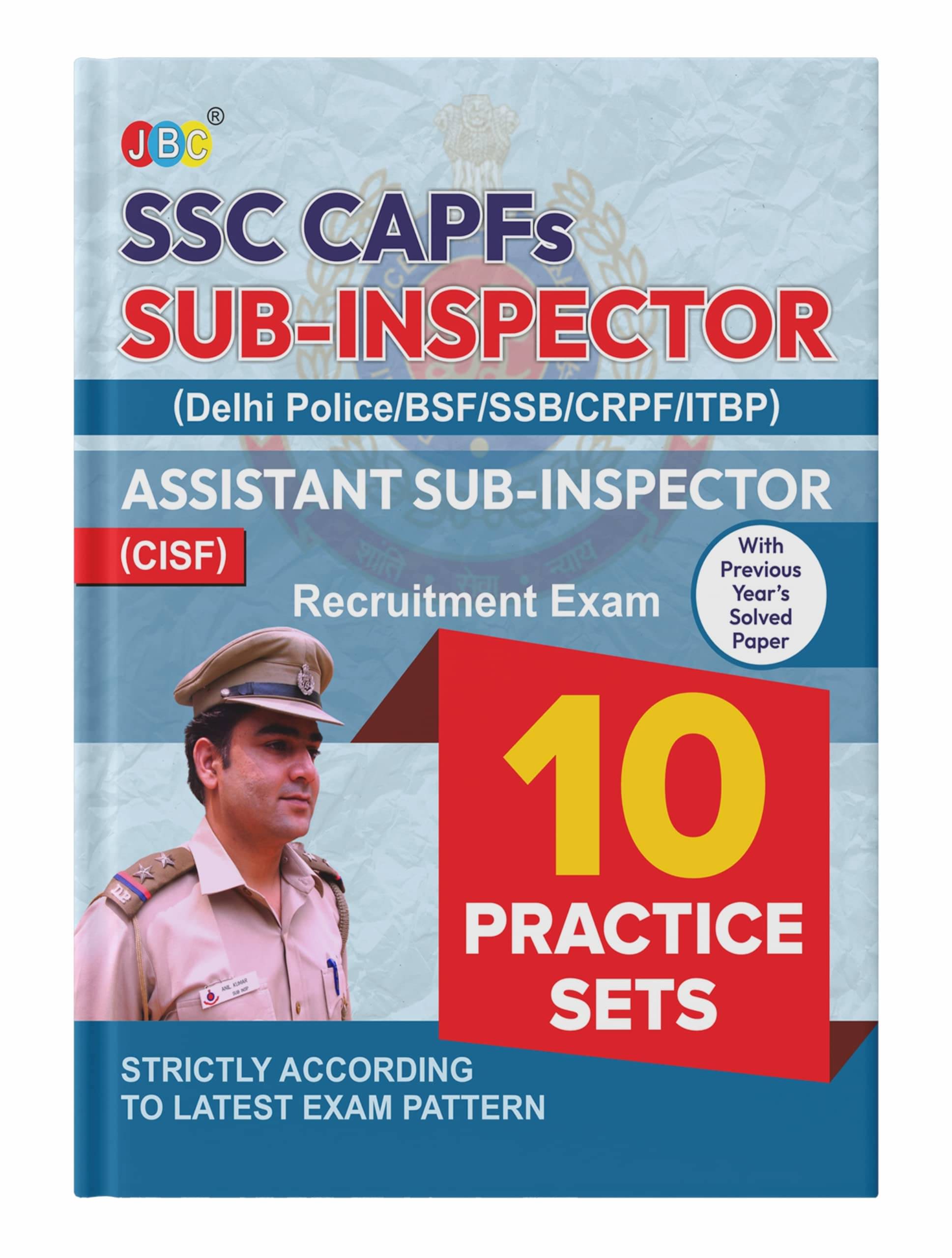     			10 Practice Sets, English SSC CAPFs SUB-INSPECTOR And Assistant SUB-INSPECTOR Recruitment Exam, SSC Book 2022