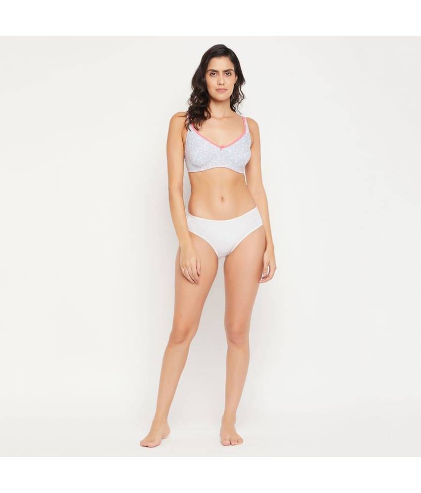     			Clovia Cotton Non Padded Women's T-Shirt Bra ( Blue )