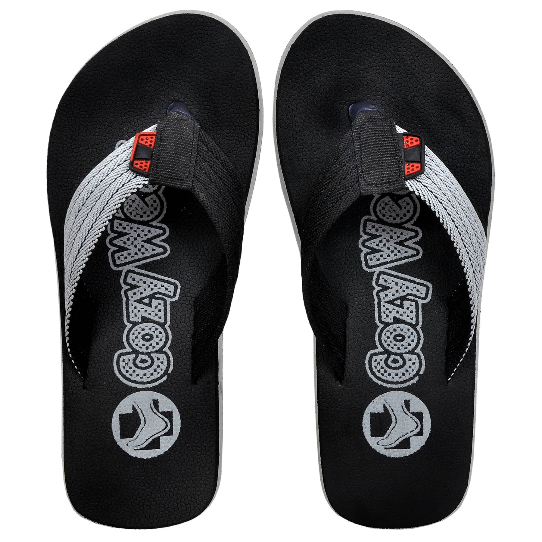 Cozy Wear - Black Men's Thong Flip Flop