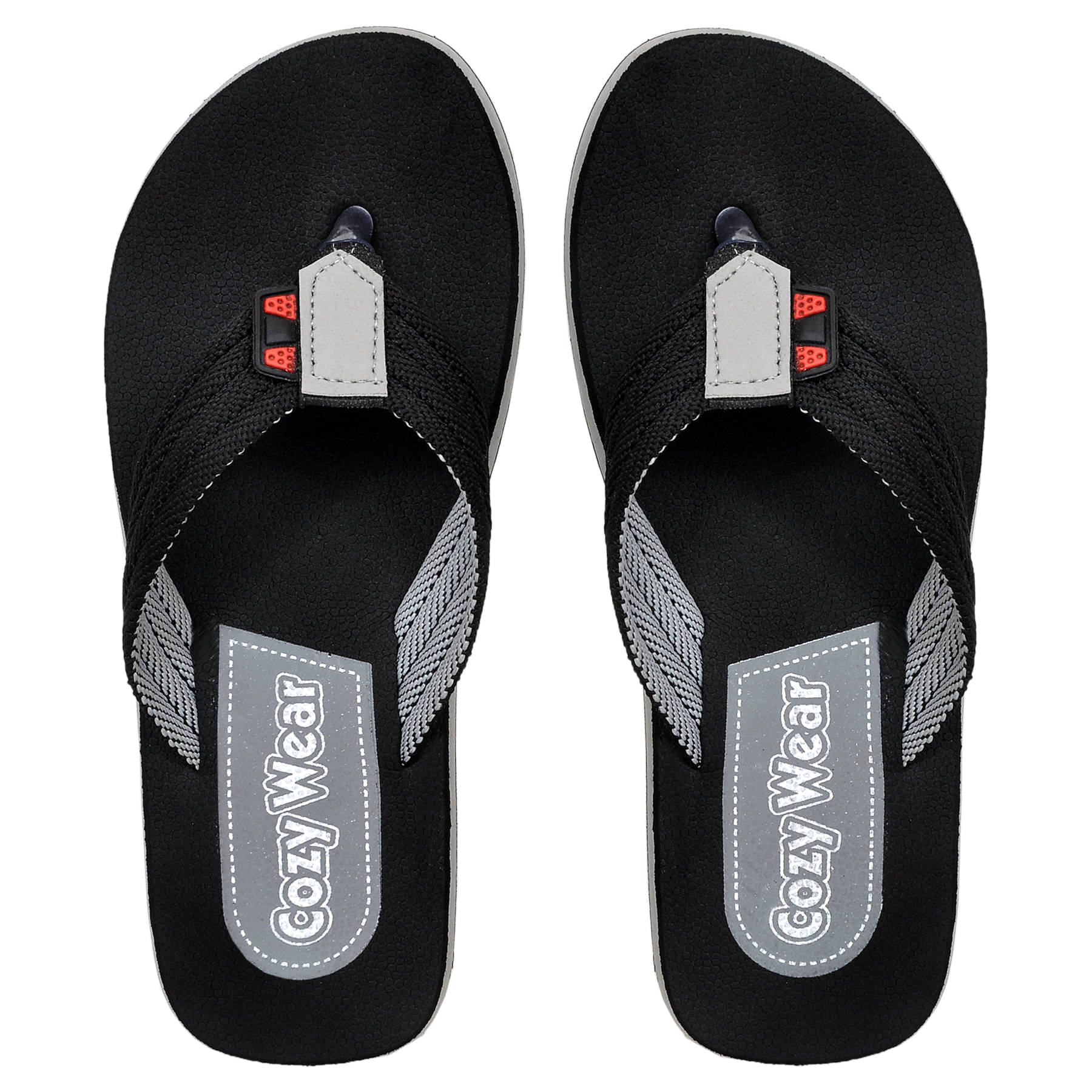     			Cozy Wear - Black Men's Thong Flip Flop