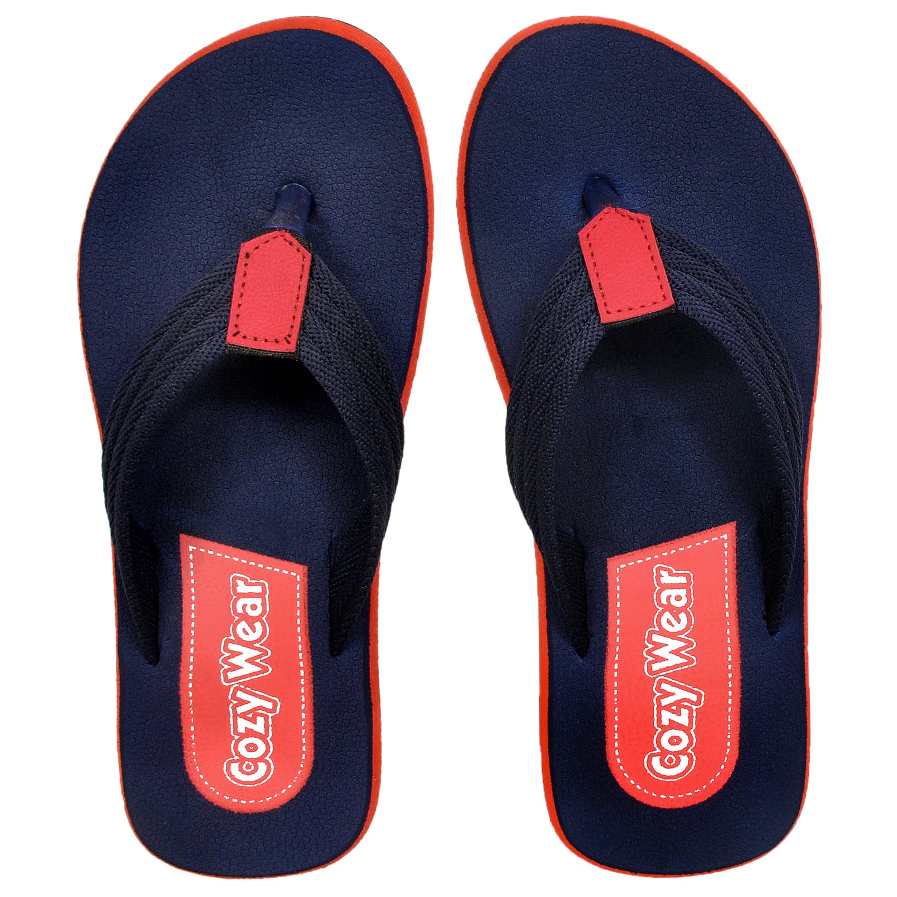     			Cozy Wear - Blue Men's Thong Flip Flop