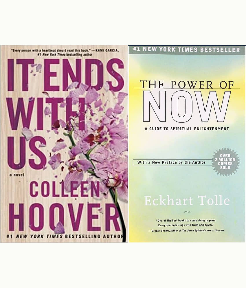 It Ends With Us + The Power of Now (English, Paperback) - Stationery | Buy online on ZillyBuy