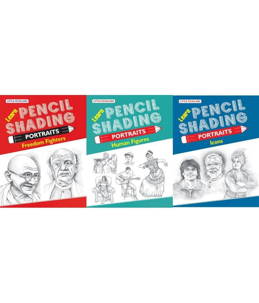 Learn Pencil Shading Portraits - FREEDOM FIGHTERS, HUMAN FIGURES & ICONS Learn Pencil Shading Portraits - FREEDOM FIGHTERS, HUMAN FIGURES & ICONS