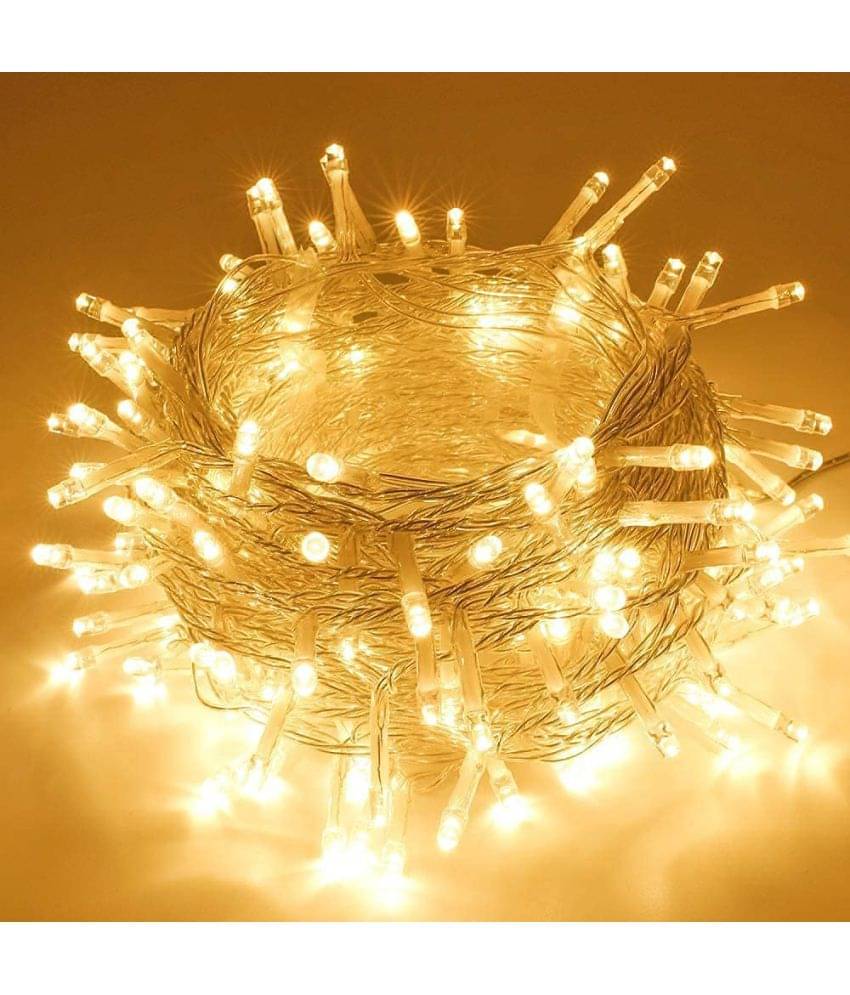     			MIRADH - Gold 10Mtr String Light ( Pack of 1 )