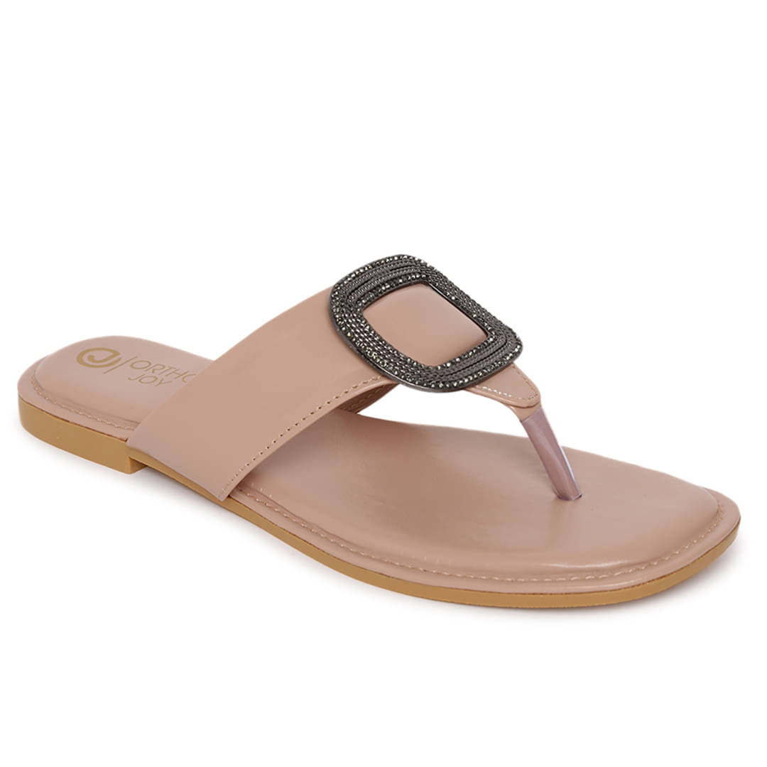 ORTHO JOY - Pink Women's Flats ORTHO JOY - Pink Women's Flats