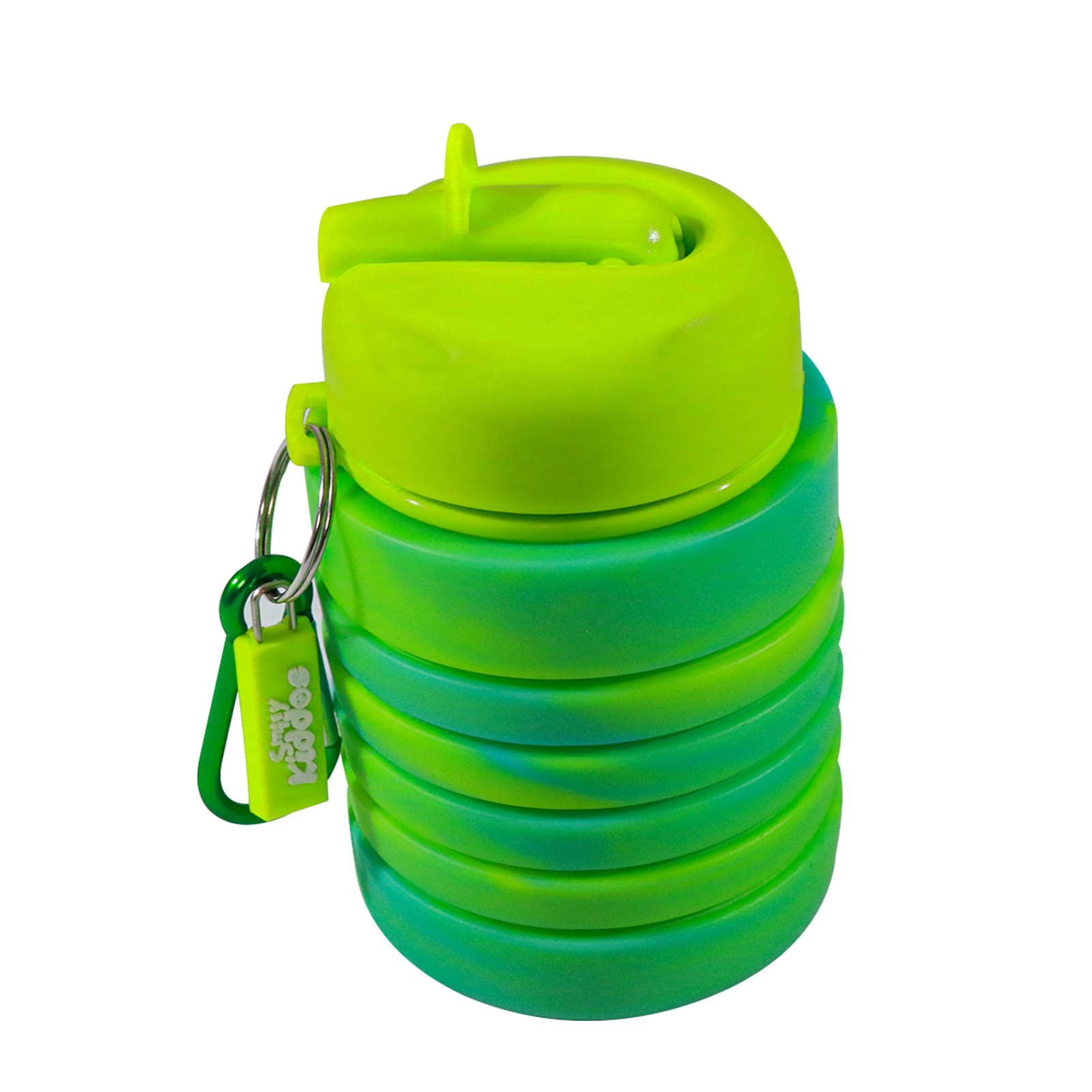     			Smily kiddos Silicone Lemon Green Water Bottle