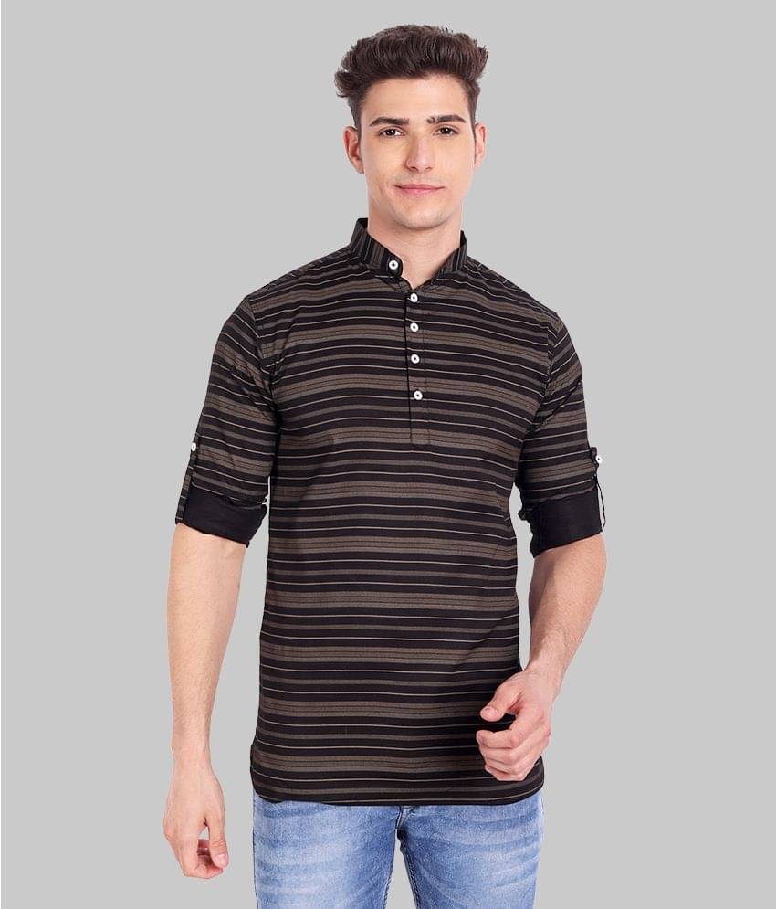     			Vida Loca - Black 100% Cotton Slim Fit Men's Casual Shirt ( Pack of 1 )