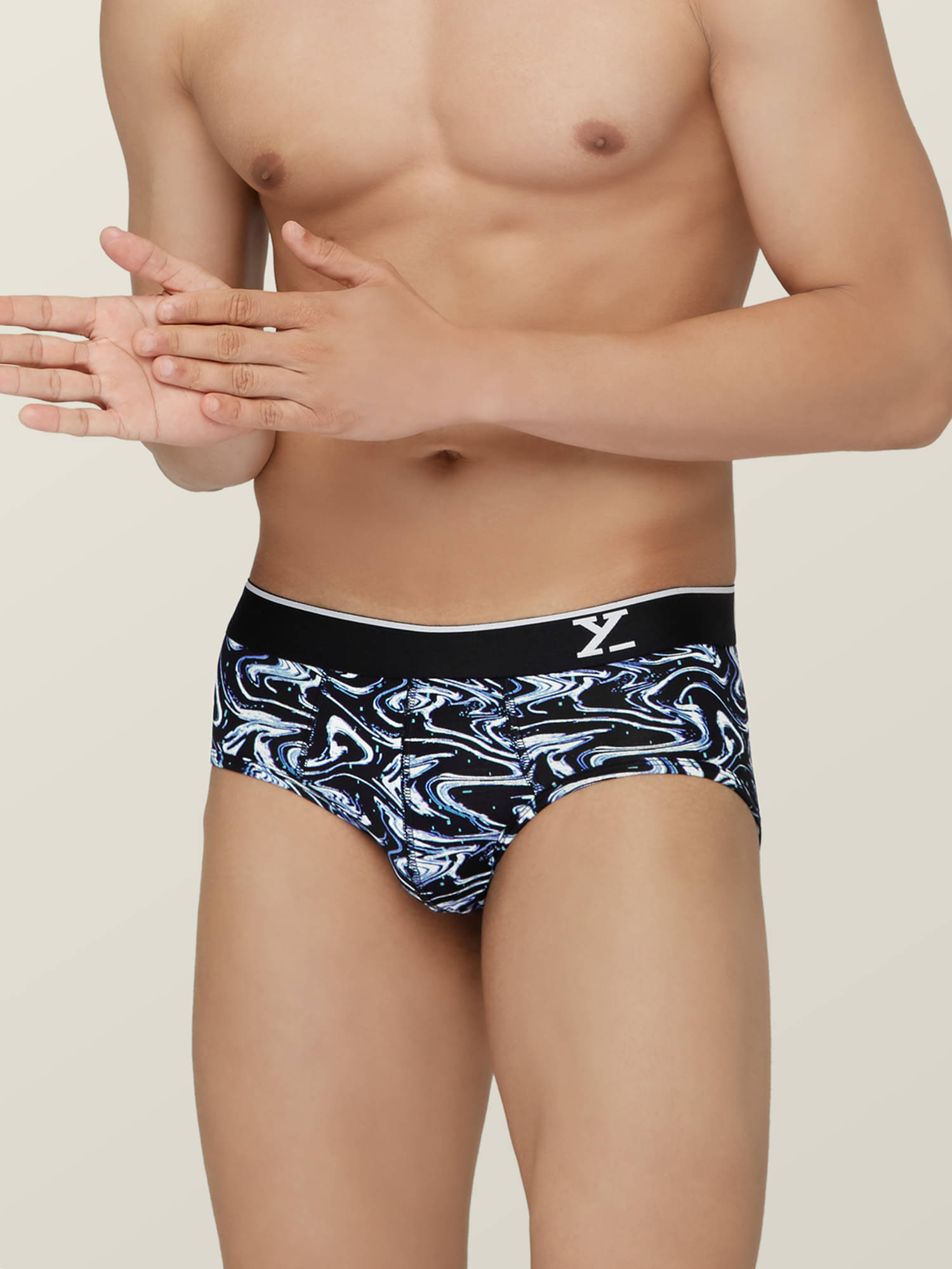 XYXX Pack of 1 Modal Briefs For Men's ( Multicolor ) XYXX Pack of 1 Modal Briefs For Men's ( Multicolor )