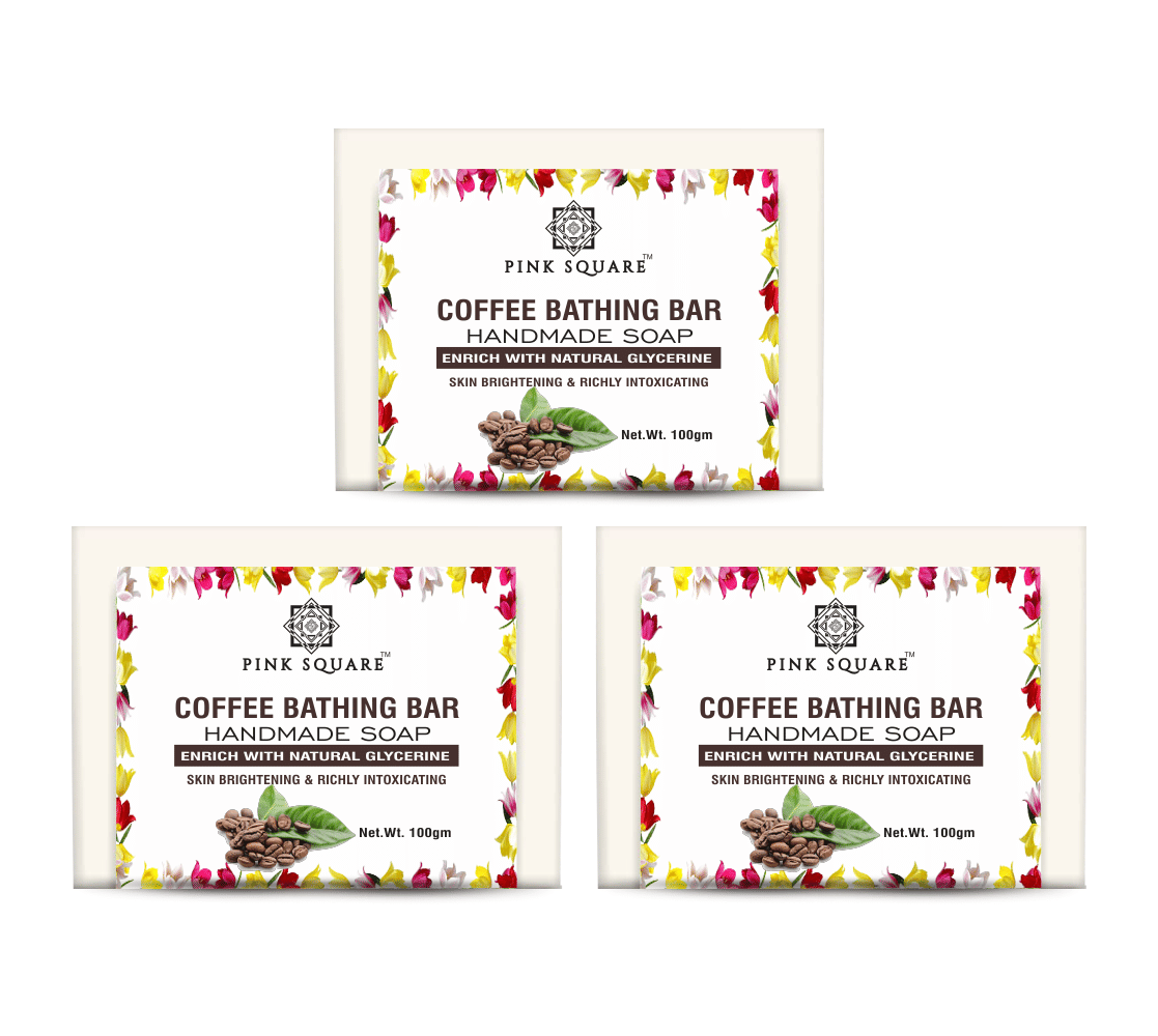     			pink square - Freshness Bathing Bar for All Skin Type ( Pack of 3 )