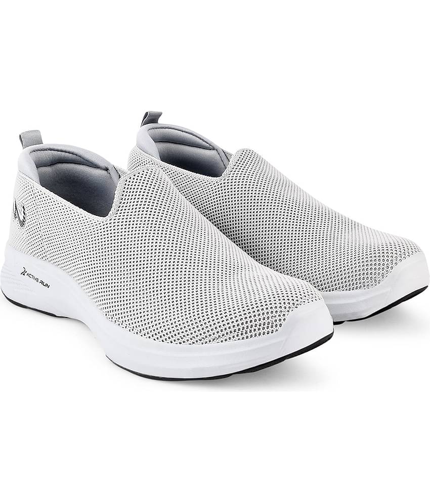 Campus MAXWIN - Light Grey Men's Slip-on Shoes