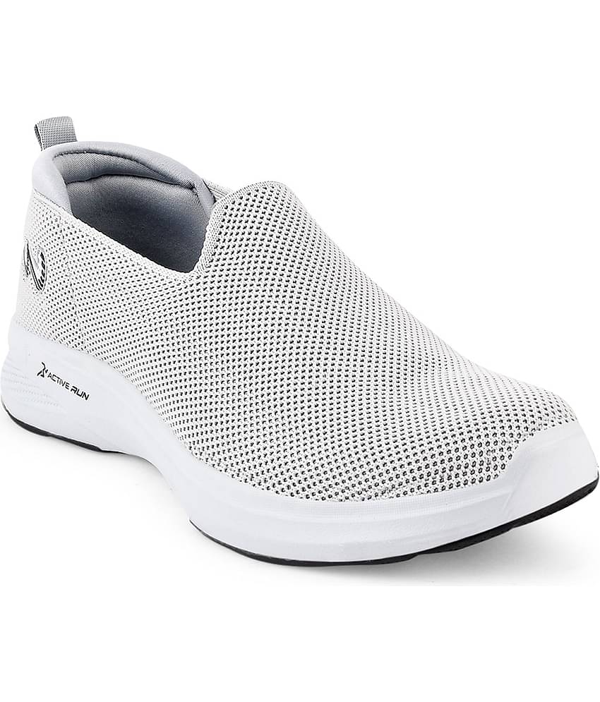 Campus MAXWIN - Light Grey Men's Slip-on Shoes
