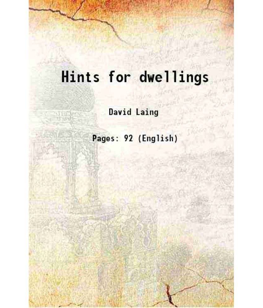     			Hints for dwellings 1801 [Hardcover]