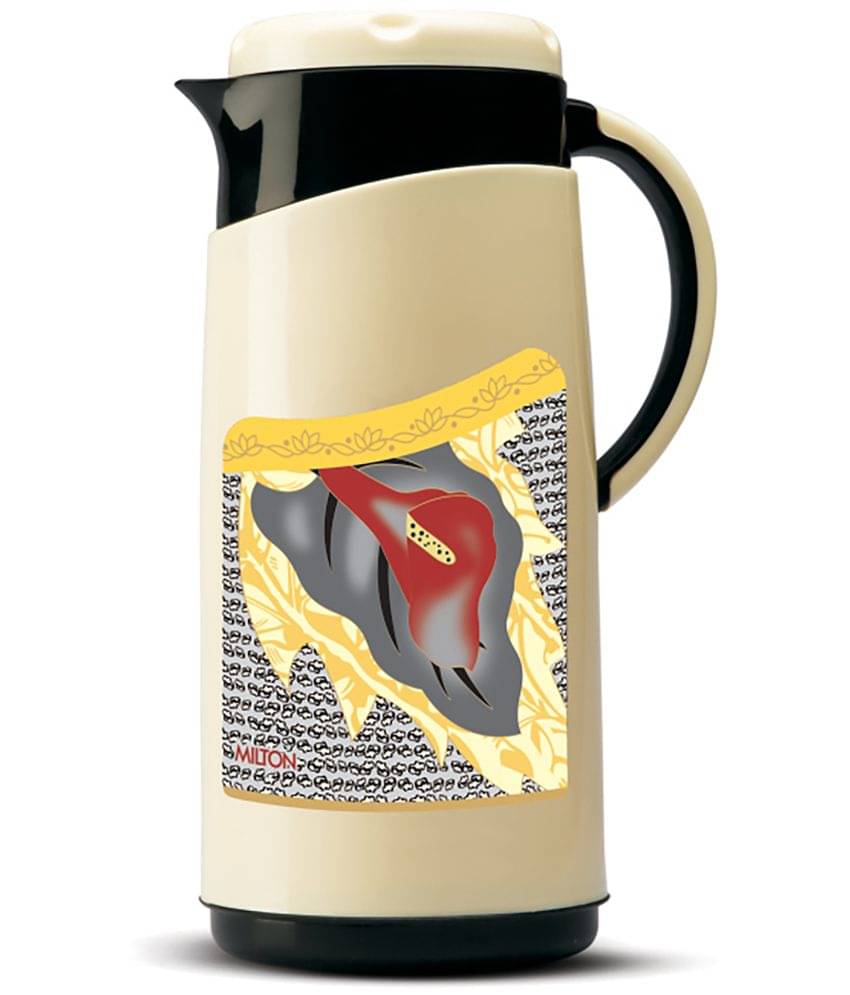 Milton Viva Tuff 1500 Insulated Inner Stainless Steel Jug, 1.35 Litre, 1 Piece, Black | BPA Free | Hot and Cold | Easy to Carry | Leak Proof | Tea Jug | Coffee Jug | Water Jug | Hot Beverages Milton Viva Tuff 1500 Insulated Inner Stainless Steel Jug, 1.35 Litre, 1 Piece, Black | BPA Free | Hot and Cold | Easy to Carry | Leak Proof | Tea Jug | Coffee Jug | Water Jug | Hot Beverages