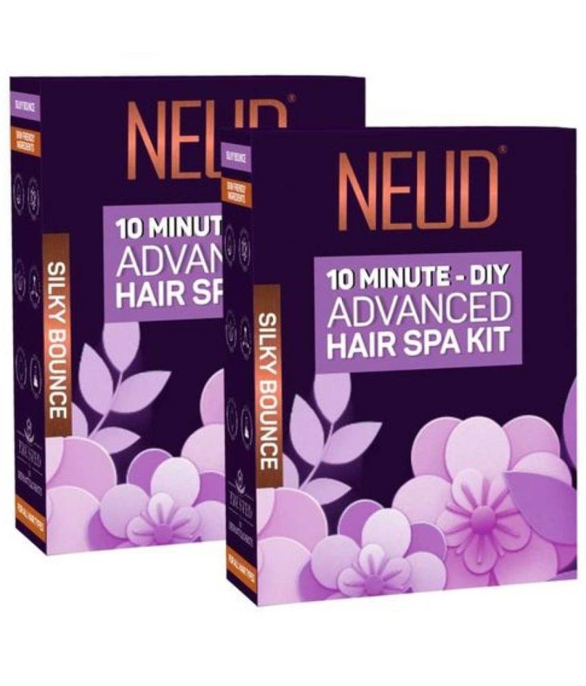     			NEUD 4-Step DIY Advanced Hair Spa Kit for Salon-Like Silky Bounce at Home - 2 Packs (40 g Each)