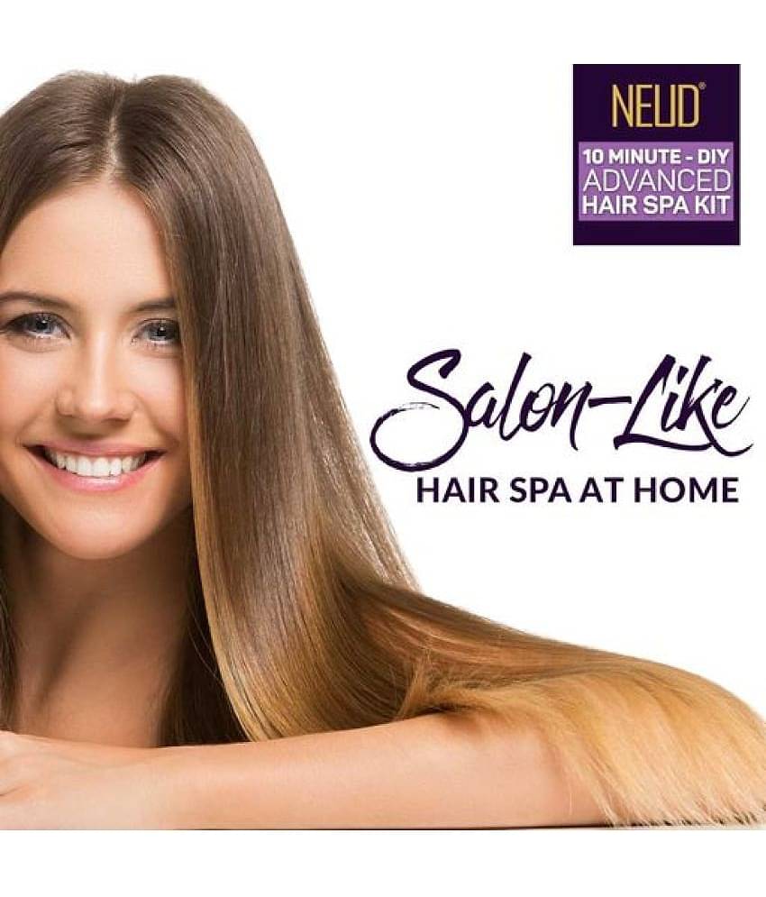 NEUD 4-Step DIY Advanced Hair Spa Kit for Salon-Like Silky Bounce at Home - 2 Packs (40 g Each)