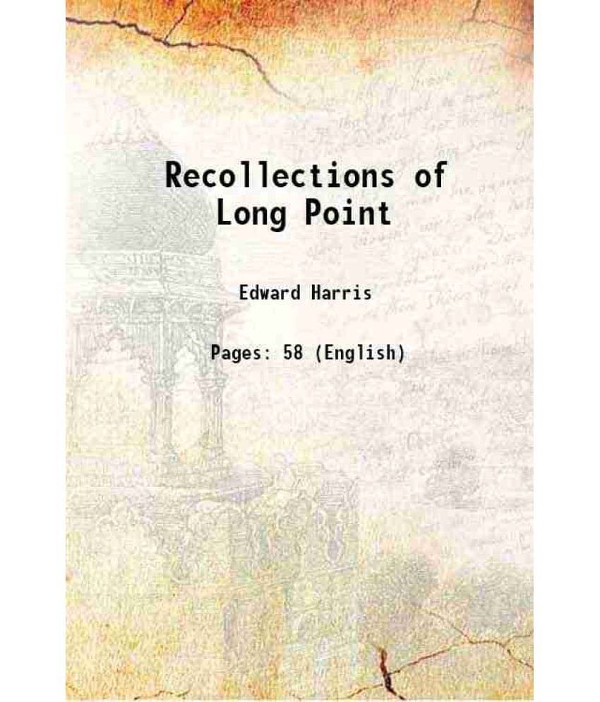     			Recollections of Long Point 1918 [Hardcover]