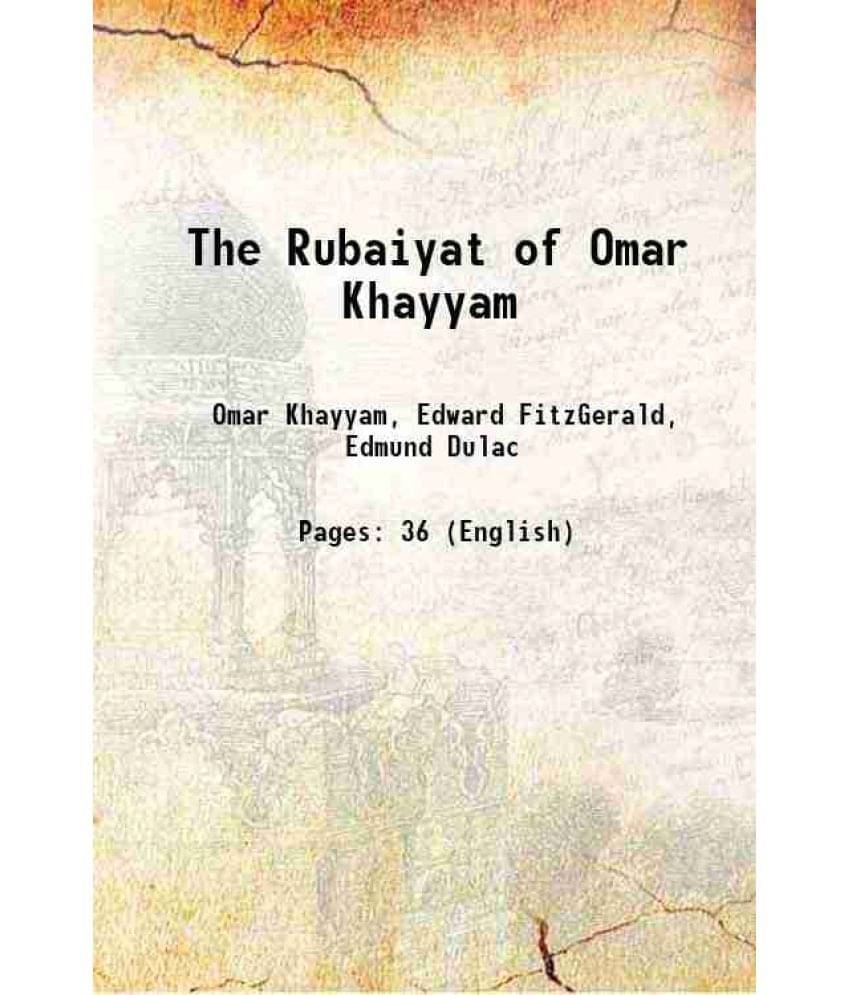     			The Rubaiyat of Omar Khayyam 1898 [Hardcover]