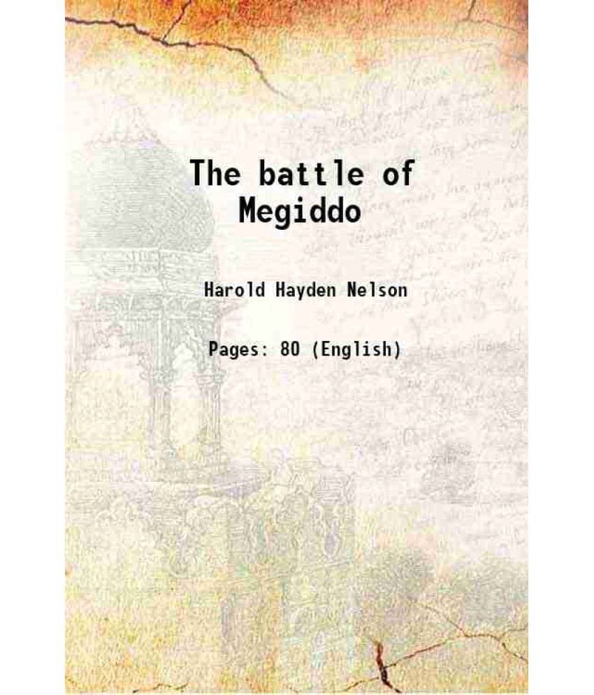     			The battle of Megiddo [Hardcover]