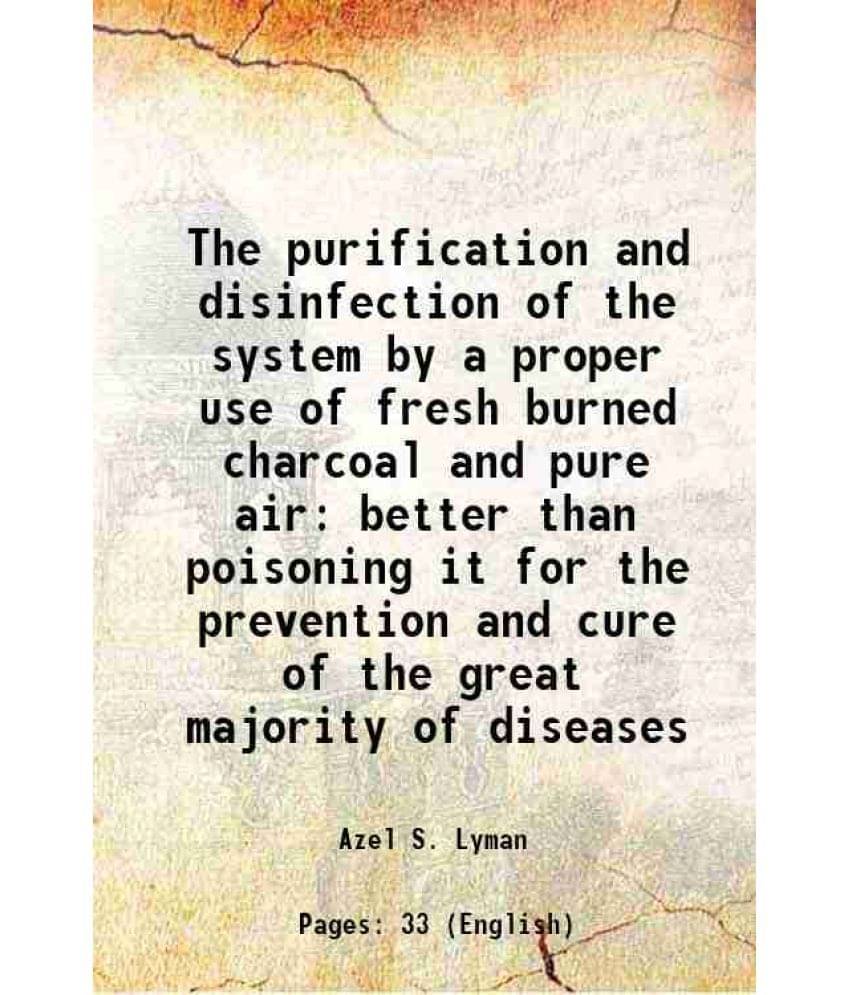    			The purification and disinfection of the system 1863 [Hardcover]