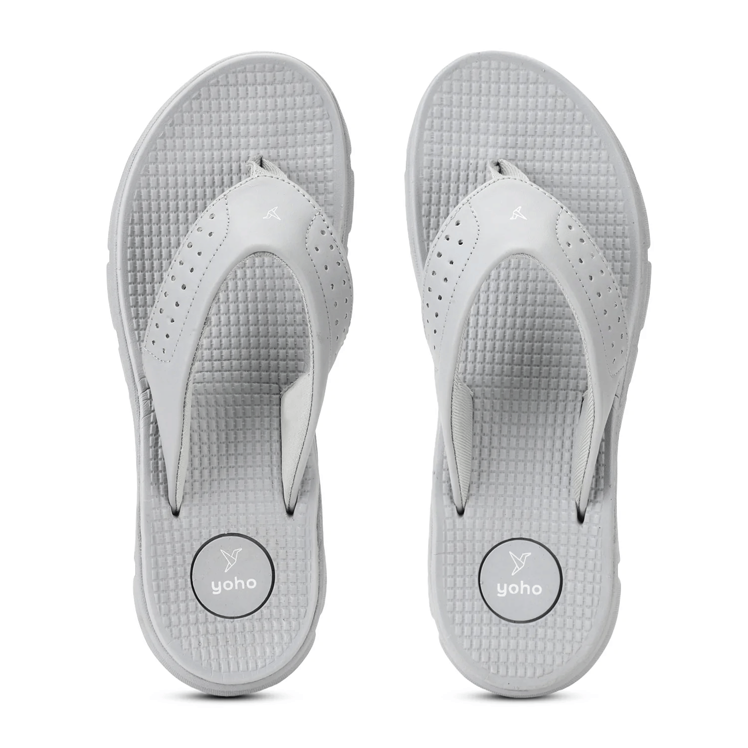     			Yoho - Gray Men's Thong Flip Flop