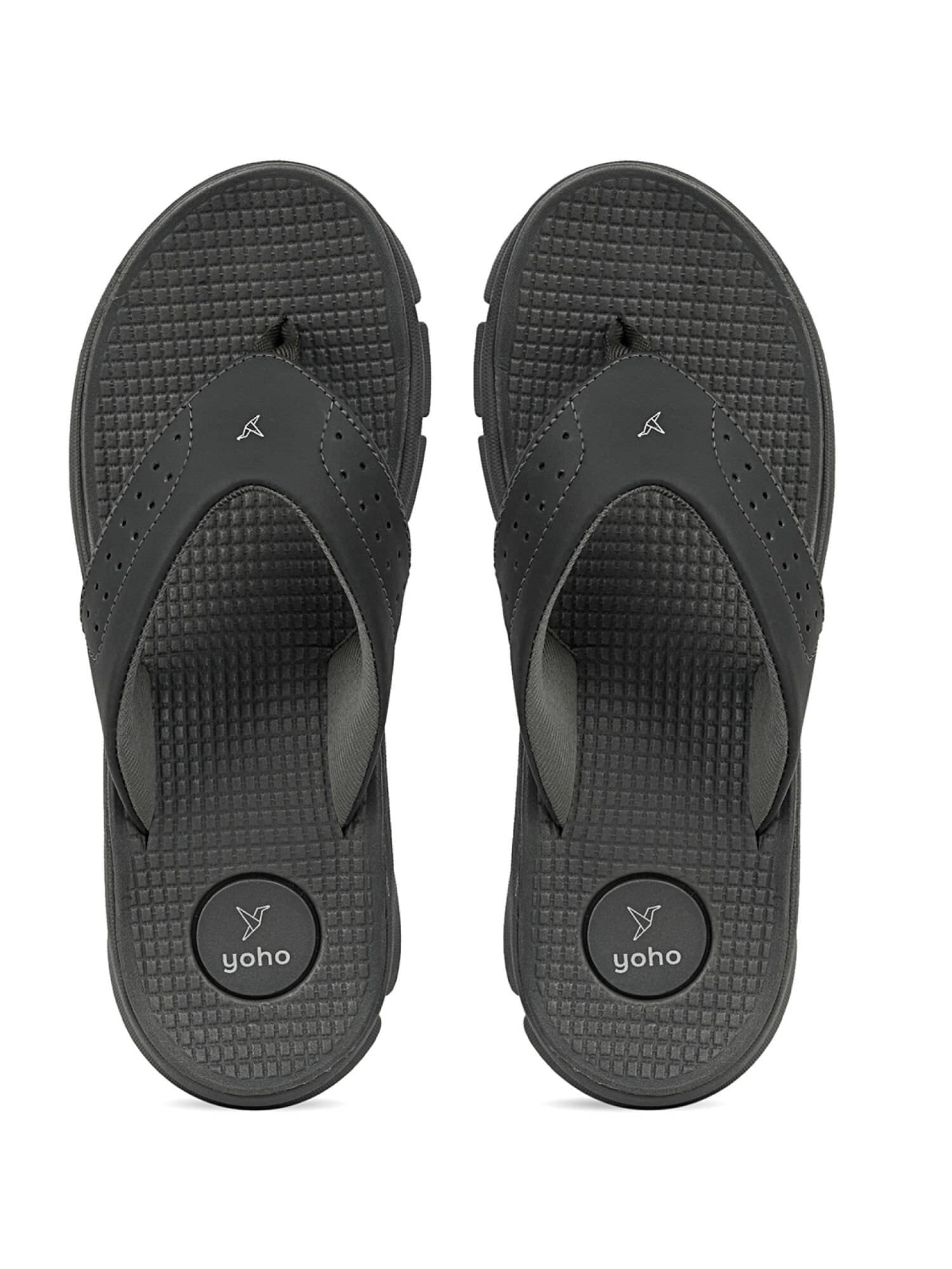    			Yoho - Gray Men's Thong Flip Flop