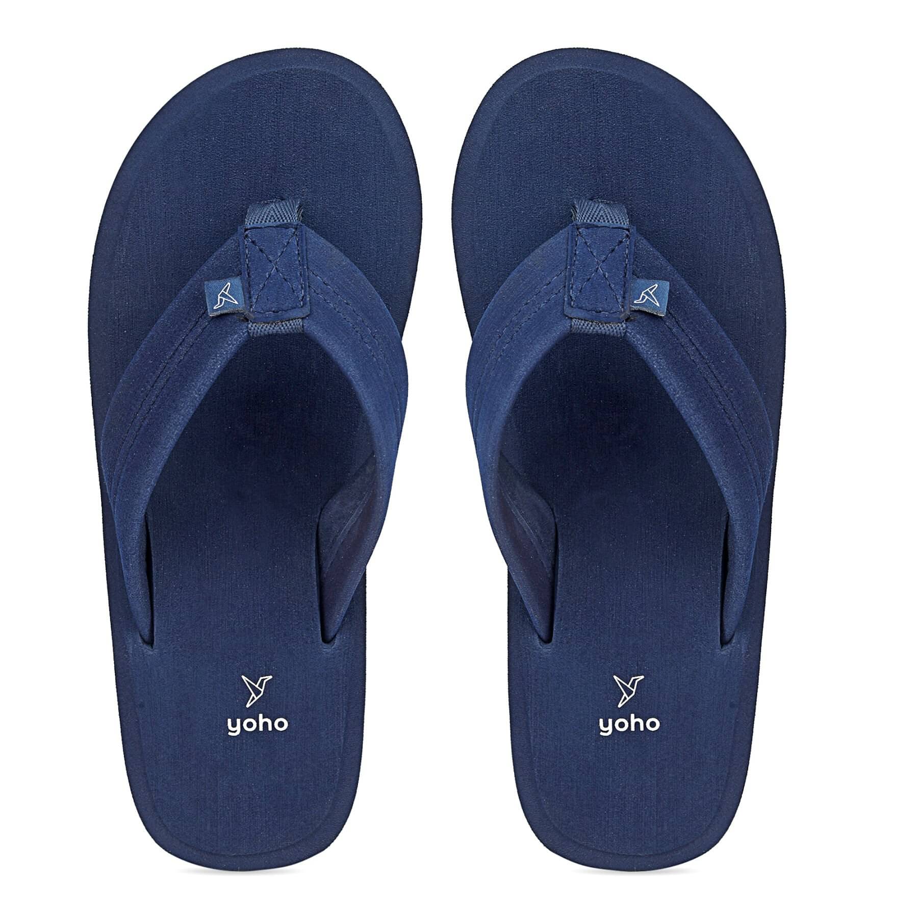     			Yoho - Navy Men's Thong Flip Flop