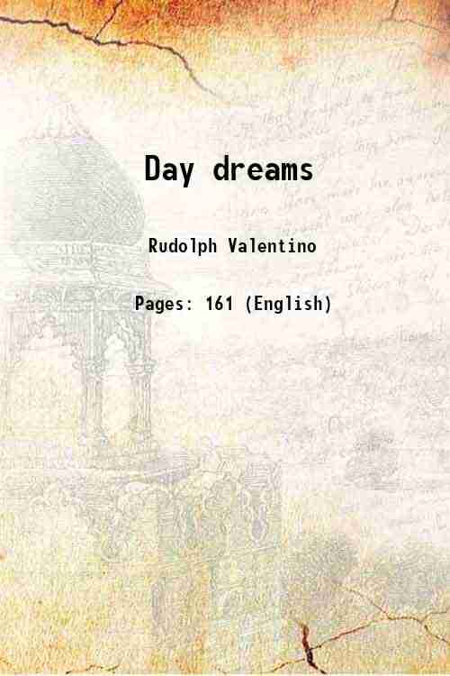     			Day dreams 1923 [Hardcover]
