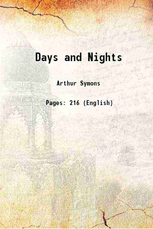     			Days and Nights 1889 [Hardcover]