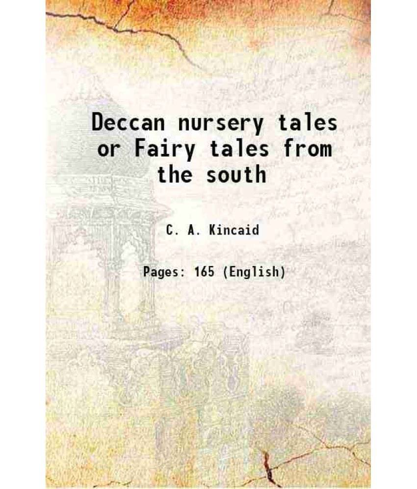     			Deccan nursery tales or Fairy tales from the south 1914 [Hardcover]