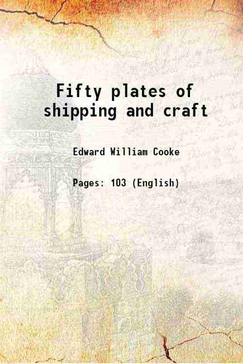     			Fifty plates of shipping and craft 1829 [Hardcover]