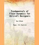 Fundamentals of Fluid Dynamics for Aircraft Designers 1929 [Hardcover]