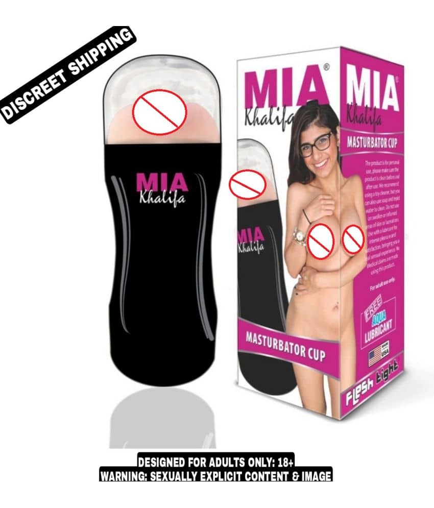 KAMAHOUSE MIA KHALIFA MALE POCKET PUSSY MASTURBATOR CUP WITH FREE LUBE-U.S.A