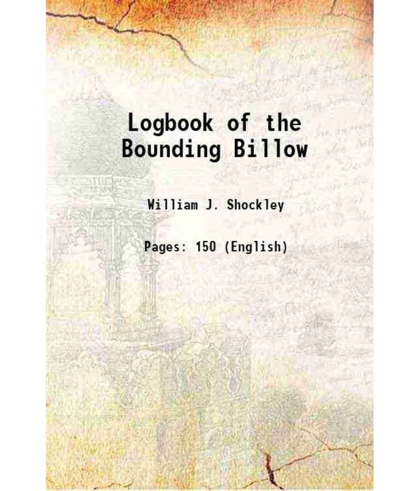    			Logbook of the Bounding Billow 1881 [Hardcover]