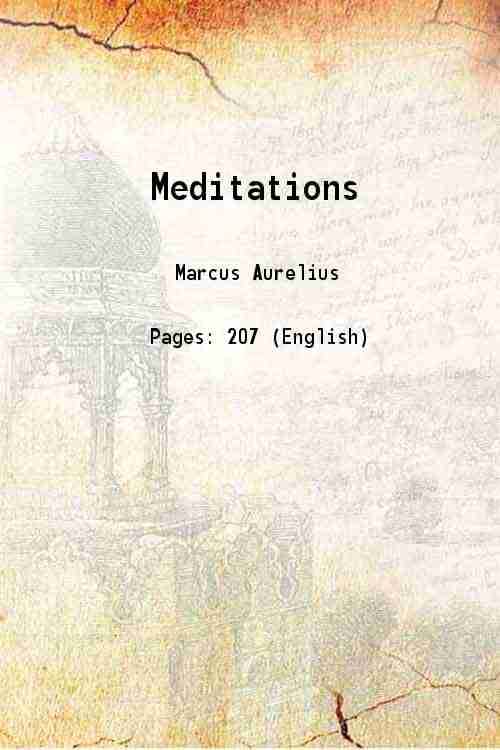     			Meditations 1906 [Hardcover]