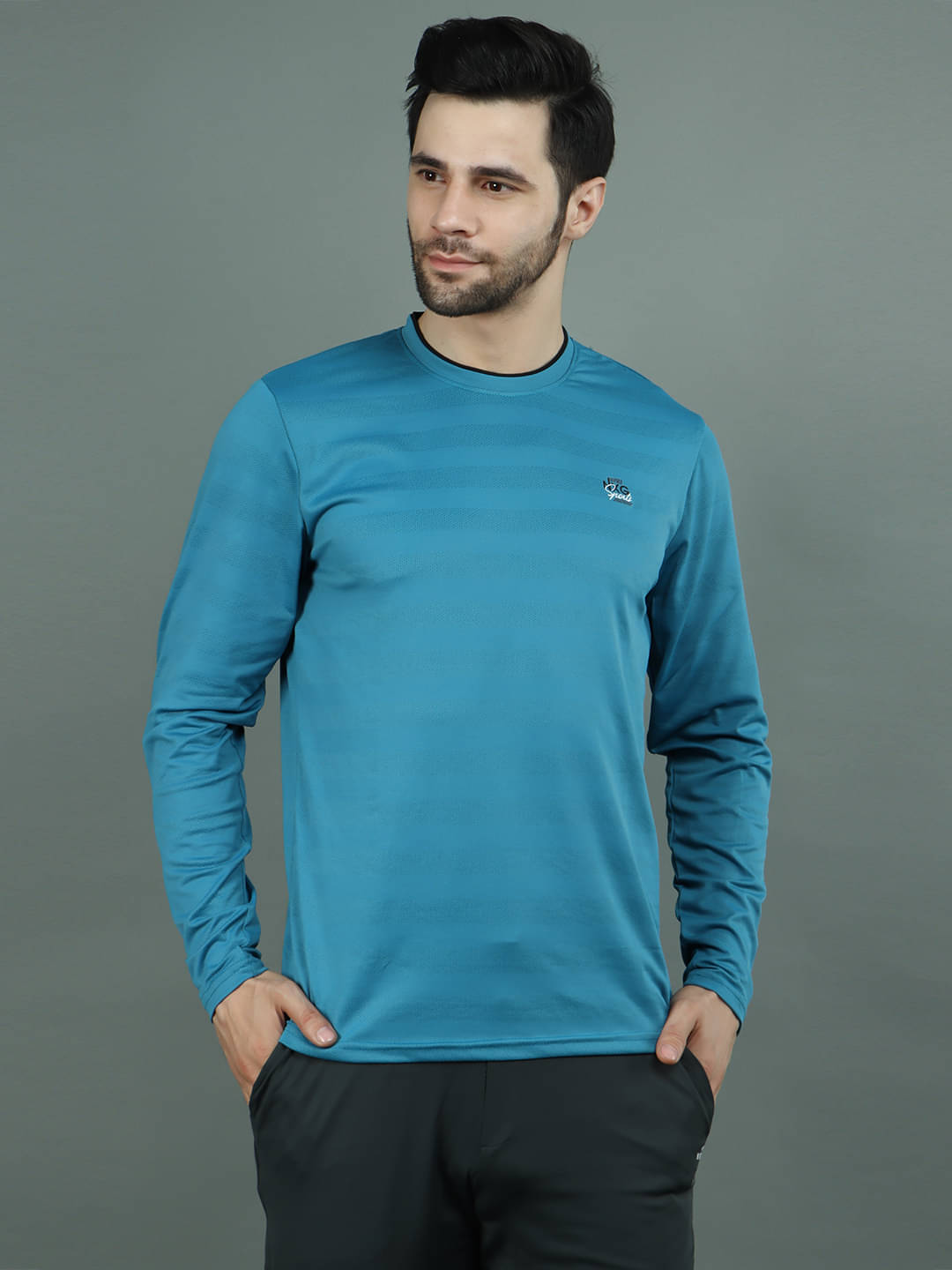 NEXGEN CLUB Pack of 1 Polyester Regular Fit Men's T-Shirt ( Teal ) NEXGEN CLUB Pack of 1 Polyester Regular Fit Men's T-Shirt ( Teal )