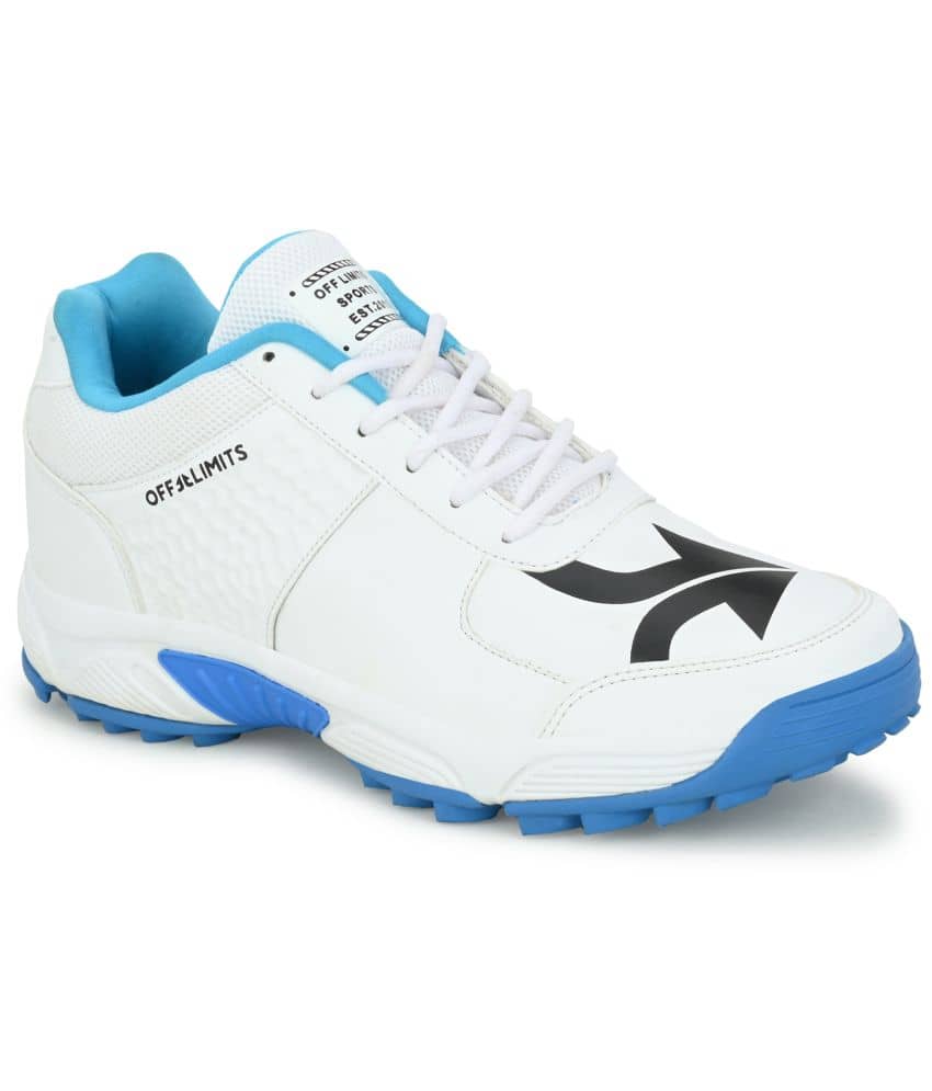 OFF LIMITS ESSEX White Cricket Shoes For Men - Sports Shoes | Buy online on ZillyBuy