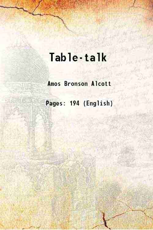     			Table-talk 1877 [Hardcover]