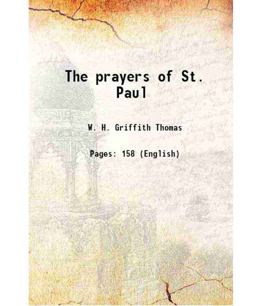     			The prayers of St. Paul 1914 [Hardcover]