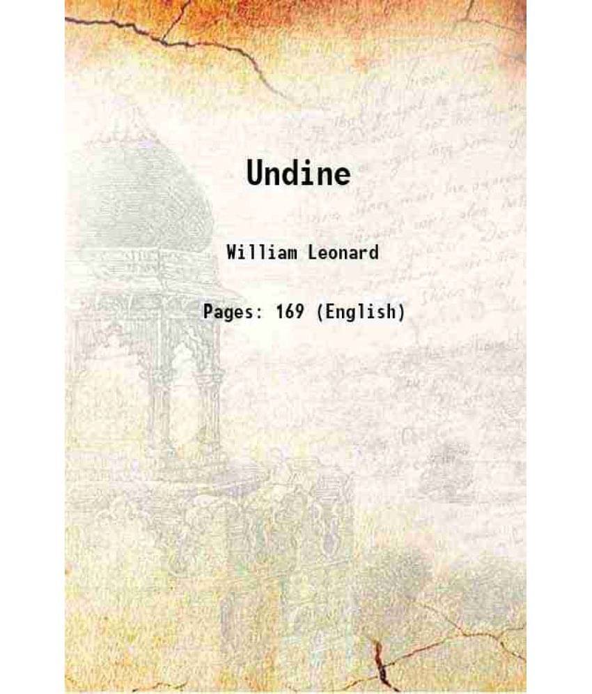     			Undine 1919 [Hardcover]