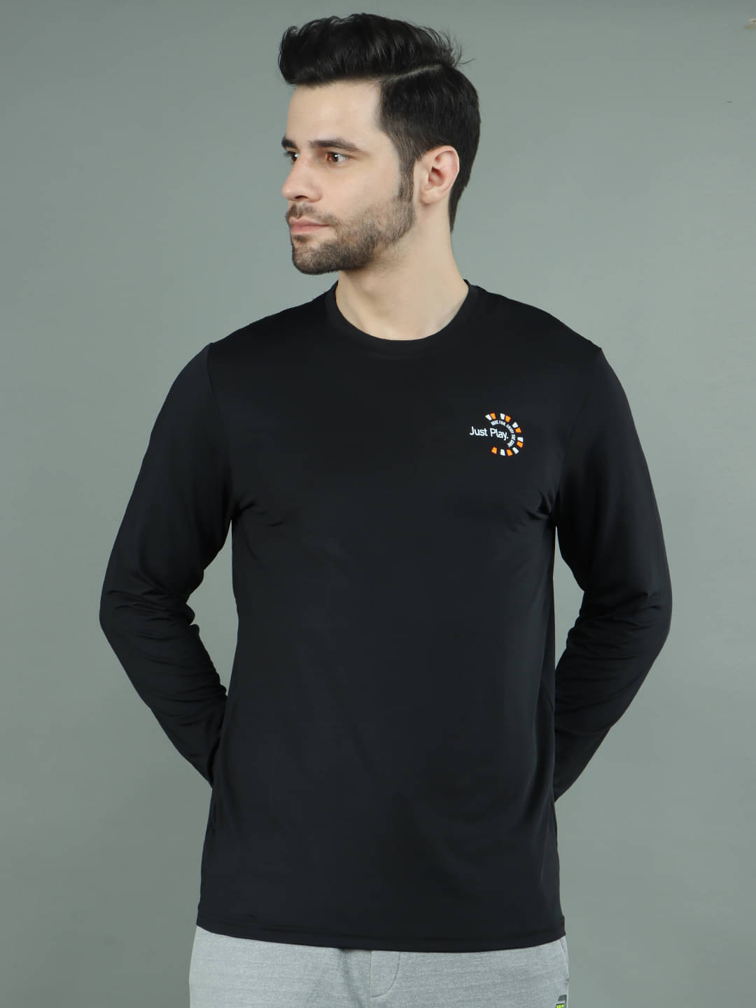 NEXGEN CLUB Pack of 1 Polyester Regular Fit Men's T-Shirt ( Black ) NEXGEN CLUB Pack of 1 Polyester Regular Fit Men's T-Shirt ( Black )
