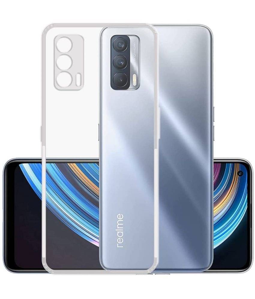 Case Vault Covers - Transparent Silicon Silicon Soft cases Compatible For Realme X7 ( Pack of 1 ) Case Vault Covers - Transparent Silicon Silicon Soft cases Compatible For Realme X7 ( Pack of 1 )