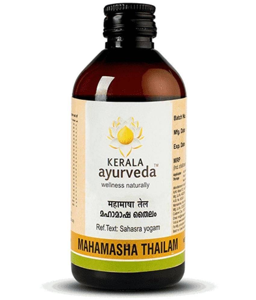 Kerala Ayurveda Mahamasha Thailam 200ml, Relieves Numbness and Muscle Weakness, Relieves Lack of Sensation     			Kerala Ayurveda Mahamasha Thailam 200ml, Relieves Numbness and Muscle Weakness, Relieves Lack of Sensation
