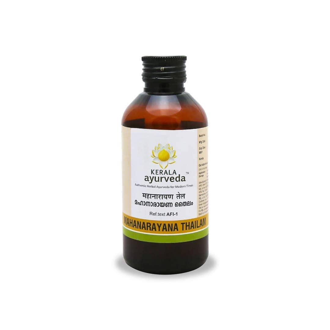 Kerala Ayurveda Mahanarayana Thailam 200ml | Post-workout Abhyanga Oil | Soothes Muscles | For Healthy Joints