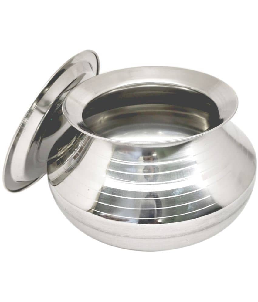 bartan hub - Stainless Steel Silver Cookware Sets ( Set of 1 ) 1000 - Cookware | Buy online on ZillyBuy